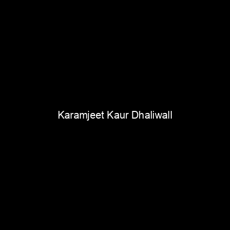 Karamjeet Kaur Dhaliwall